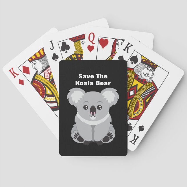 Jeu De Cartes Sauver le koala (dos)