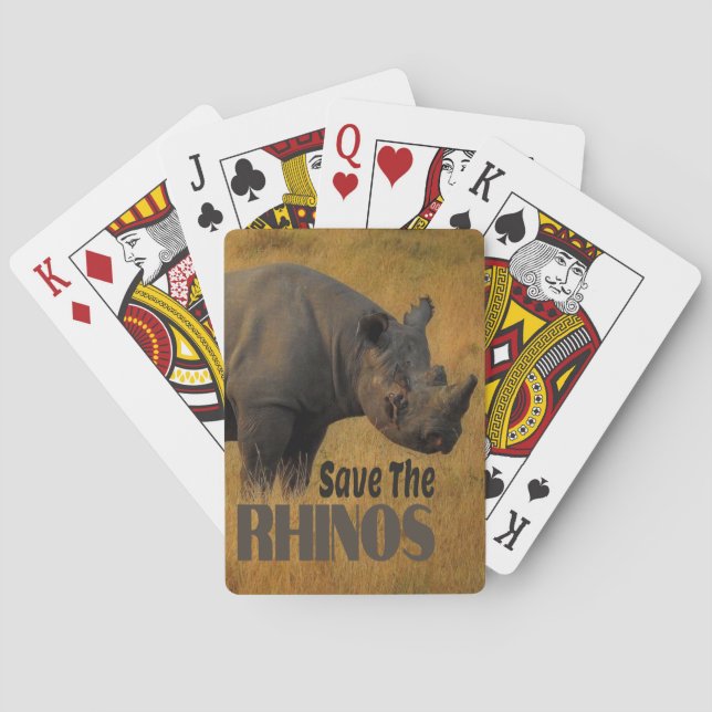 Jeu De Cartes Sauvez Les Rhinos (dos)