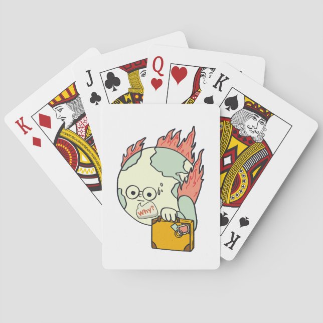 Jeu De Cartes Sauvez notre planète - Jour des terres (dos)