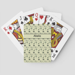 Jeu De Cartes Savanna Motif africain, coutume