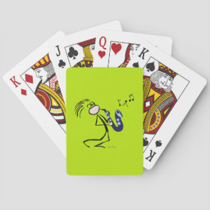 Jeu De Cartes Saxophone Jazz