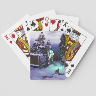 Jeu De Cartes Scène de neige de Winter Wonderland 2020