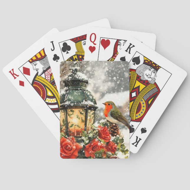 Jeu De Cartes Scène Festive Winter Wonderland (dos)