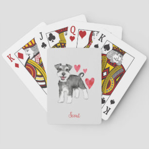 Jeu De Cartes Schnauzer miniature Schnauzer