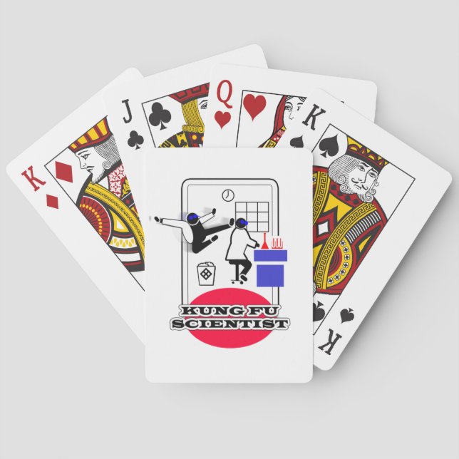 Jeu De Cartes Scientifique de Kung Fu (dos)