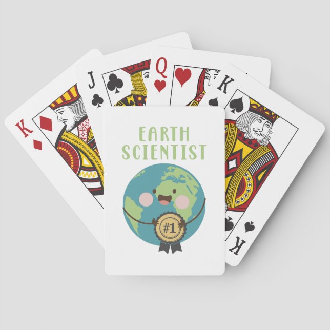 Jeu De Cartes Scientifique de la Terre (dos)