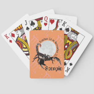 Jeu De Cartes Scorpio October 24 to novembre 22 playing cards