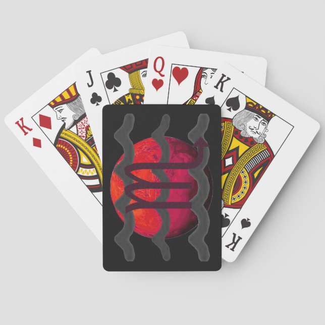Jeu De Cartes Scorpion  (dos)