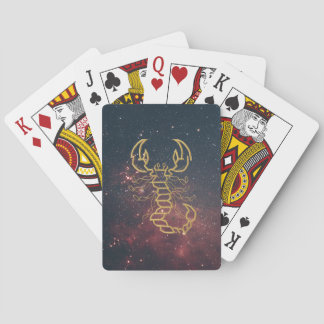 Jeu De Cartes Scorpion doré