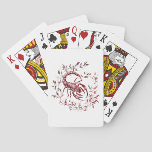 Jeu De Cartes Scorpion Élégant