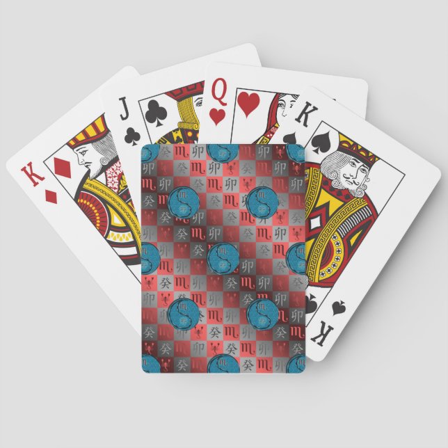 Jeu De Cartes Scorpion & Lapin d'eau (dos)