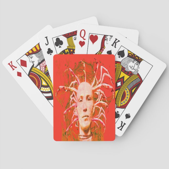 Jeu De Cartes Scorpion rouge (dos)