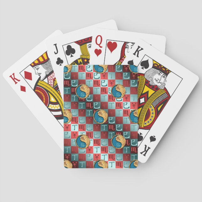 Jeu De Cartes Scorpion & Serpent de feu (dos)