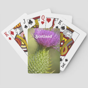 Jeu De Cartes Scotland Thistle