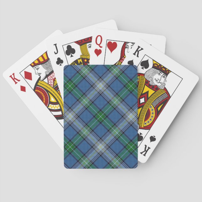 Jeu De Cartes Scottish Clan MacDowall McDowell Tartan Deck (dos)