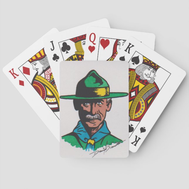 Jeu De Cartes Scouting Playing Cards Design par David Smith (dos)