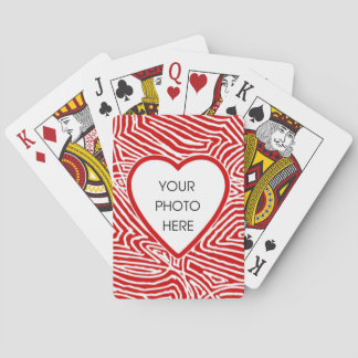 Jeu De Cartes Scribbleprint Heart Photo Frame