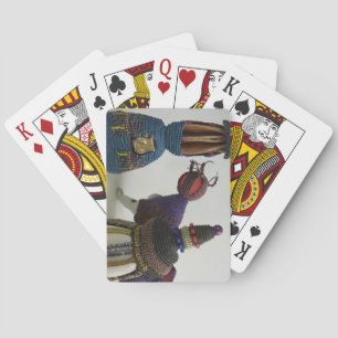 Jeu De Cartes Sculptures porcelaines knotted