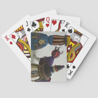 Jeu De Cartes Sculptures porcelaines knotted