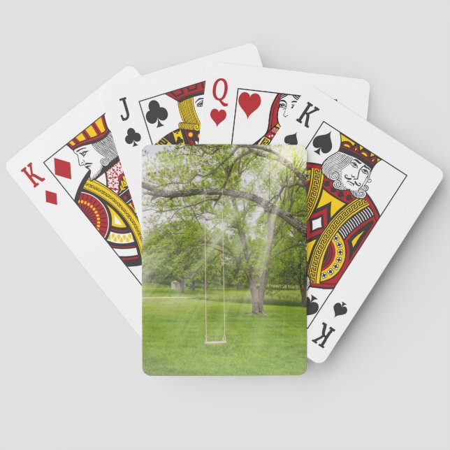 Jeu De Cartes Se balancer dans la lumière du soleil (dos)