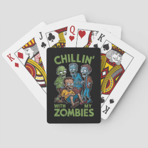 Jeu De Cartes Se détendre avec mes zombies Halloween garçons enf