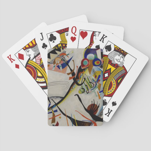 Jeu De Cartes Segment bleu Kandinsky (dos)
