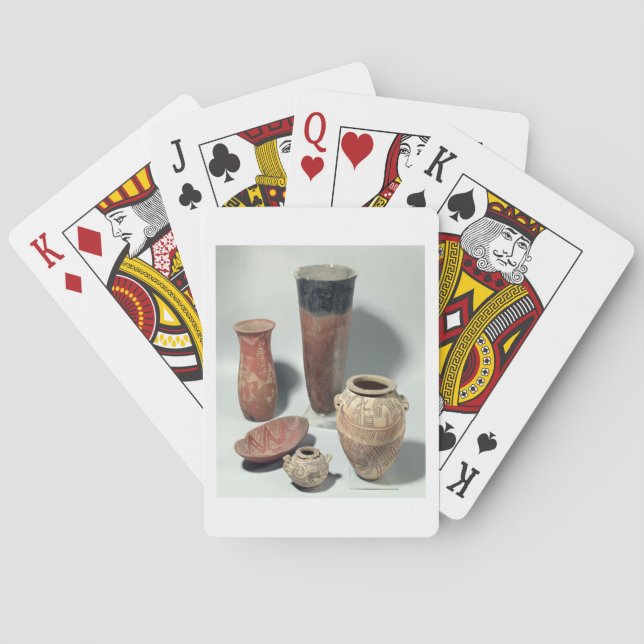Jeu De Cartes Sélection des vases, période de Naqada I/II, (dos)
