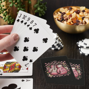 Jeu De Cartes Sensibilisation au cancer du sein Ruban rose