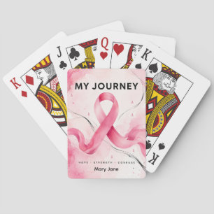 Jeu De Cartes Sensibilisation au cancer du sein Ruban rose