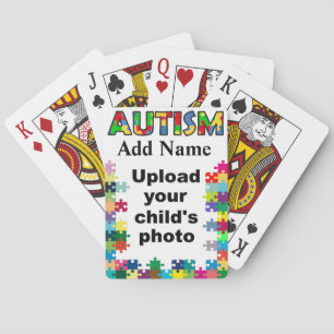 Jeu De Cartes Sensibilisation sur l'autisme Lecture Cartes Perso