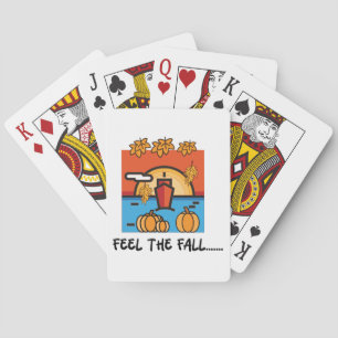 Jeu De Cartes Sentez l'automne automne saison rafraîchissante be