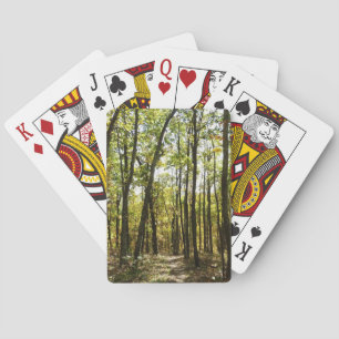 Jeu De Cartes Sentier des Appalaches en octobre à Shenandoah