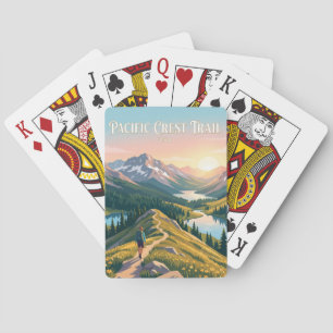 Jeu De Cartes Sentier Pacific Crest USA