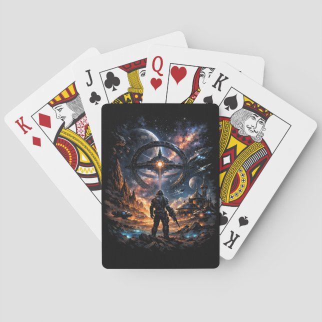 Jeu De Cartes Sentinelle de la Porte des Étoiles (dos)