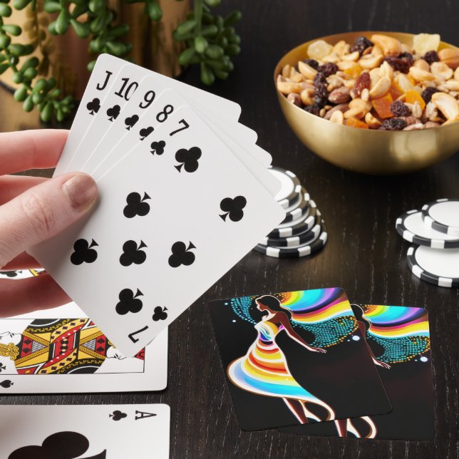 Jeu De Cartes Sérénité arc-en-ciel (In Situ)