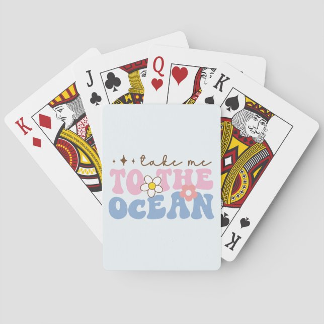 Jeu De Cartes Sérénité océanique (dos)