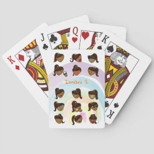 Jeu De Cartes Série de filles Ponytail personnalisées : Imani 2