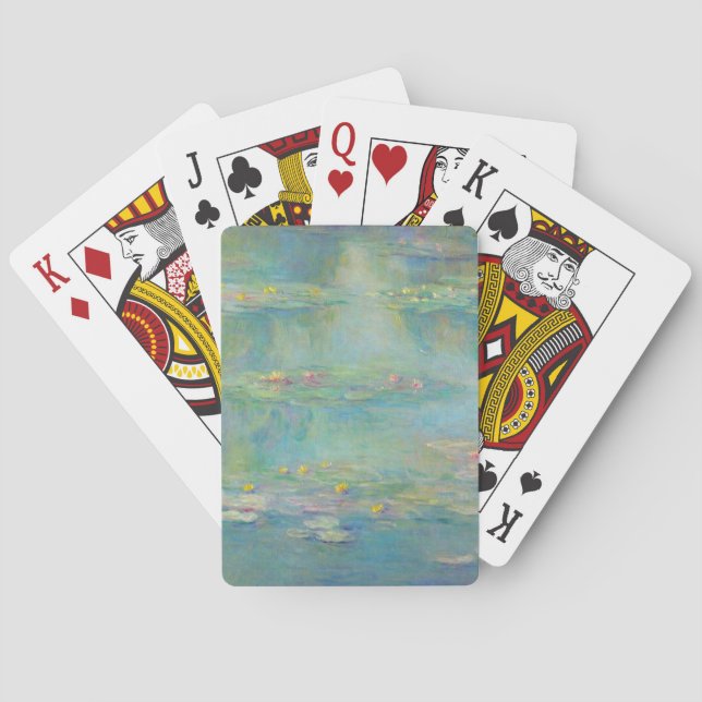 Jeu De Cartes Série Water Lilies par Claude Monet (dos)