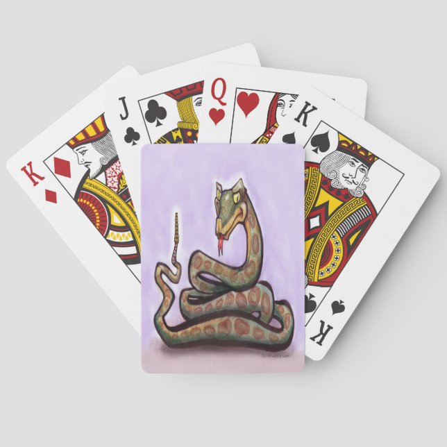 Jeu De Cartes Serpent (dos)