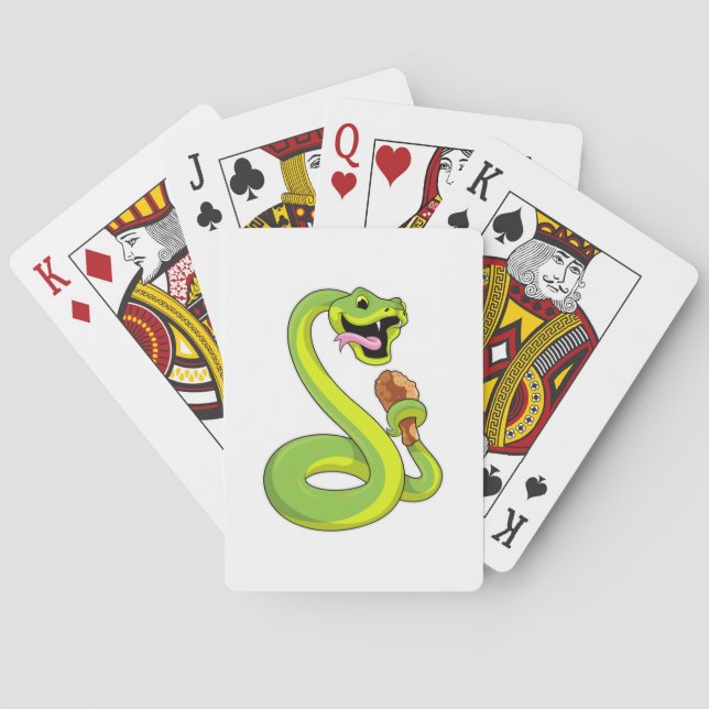 Jeu De Cartes Serpent au poulet (dos)