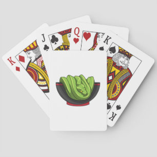 Jeu De Cartes Serpent avec bol de ramen