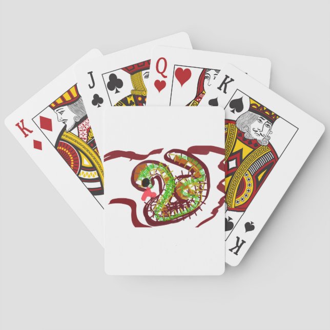Jeu De Cartes Serpent cool (dos)
