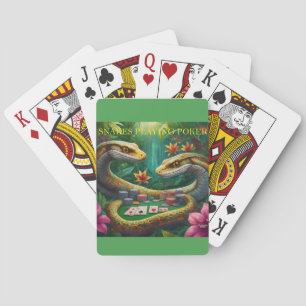 Jeu De Cartes Serpents en train de jouer