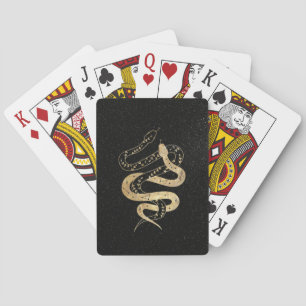 Jeu De Cartes Serpents mystiques Imaginaires et noirs