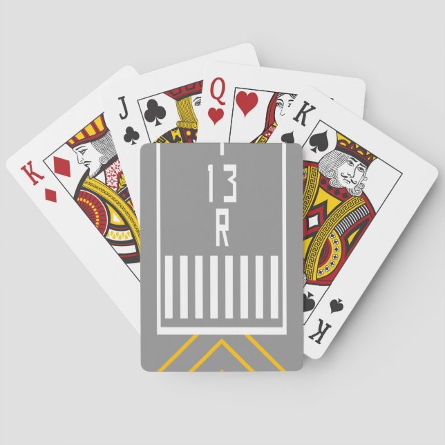 Jeu De Cartes Seuil RWY 13R (dos)