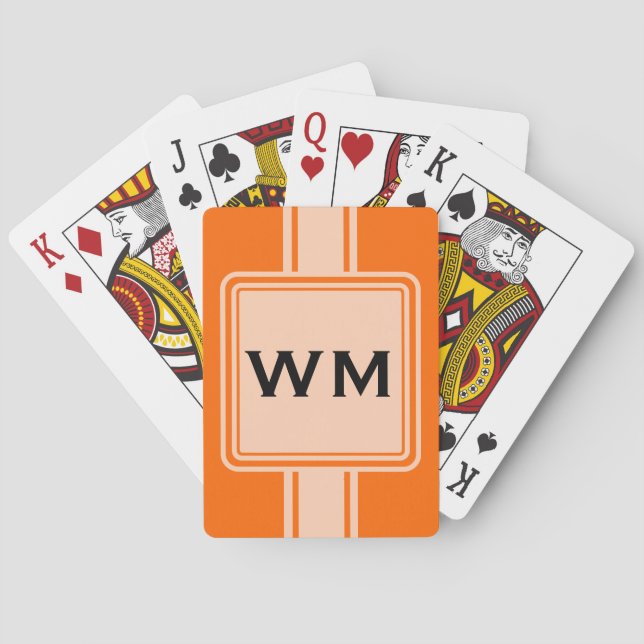Jeu De Cartes SEULEMENT COULEUR/blanc BANNIÈRE de BOUTON + (dos)