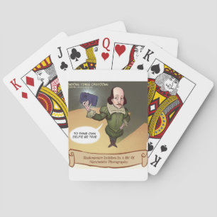 Jeu De Cartes Shakespeare Prend un Selfie Drôle