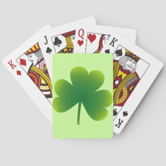 Jeu De Cartes Shamrock de la Saint Patrick