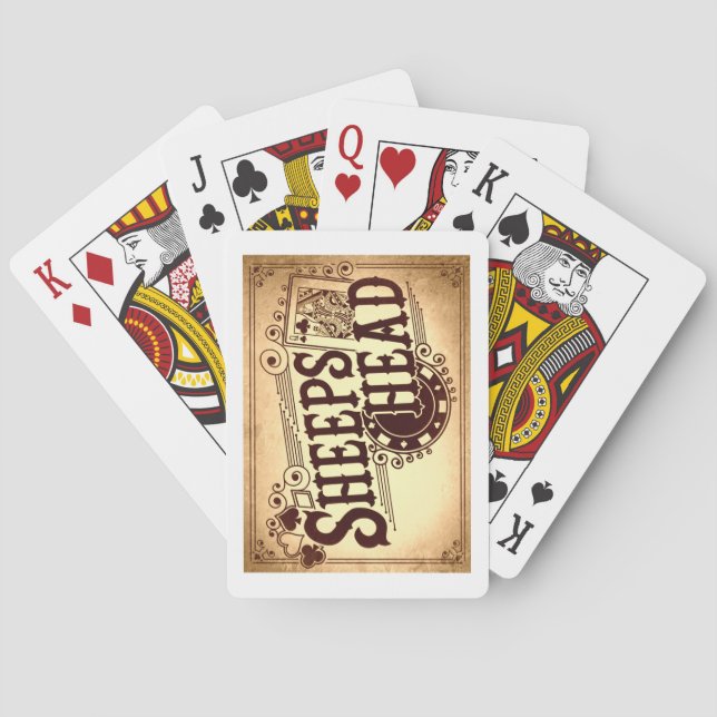 Jeu De Cartes Sheepshead (dos)