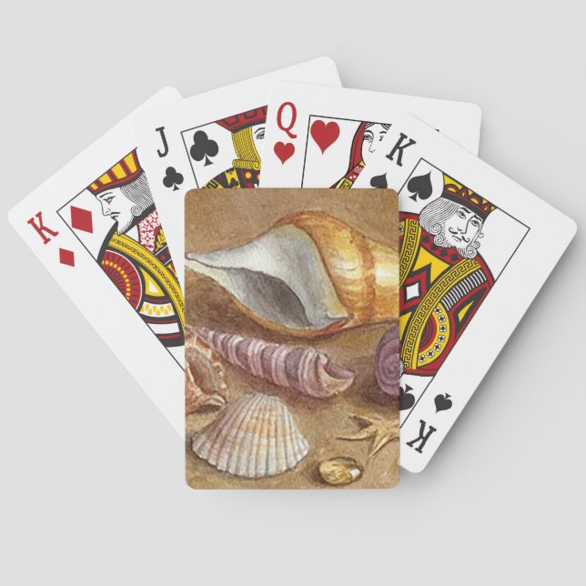 Jeu De Cartes Shell maritime (dos)